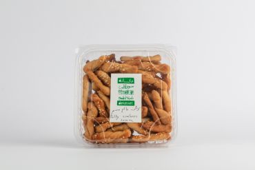Salty Sesame Crackers